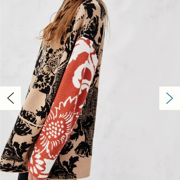 Anthropologie Lola Cocoon Sweater Cardigan Coat Coatigan - Picture 4 of 10